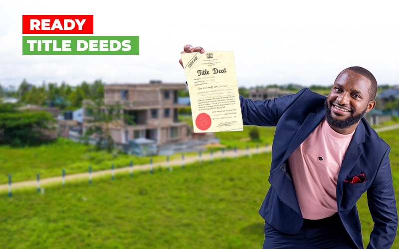 Affordable Buy and Build plots for sale in Nairobi Metropolis with Ready title deed 3