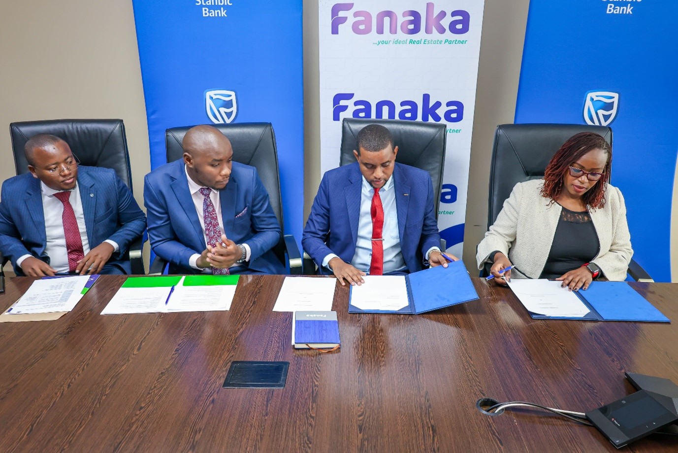 Stanbic Bank Kenya and Fanaka Real Estate Partner to Offer Affordable Financing Solutions